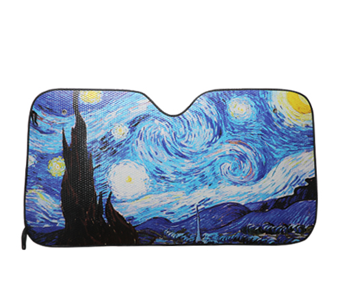 Starry Sky PE Reflective Front Windshield Shades